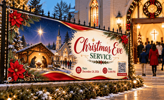 How Christmas Banners Can Help Churches Reach More People