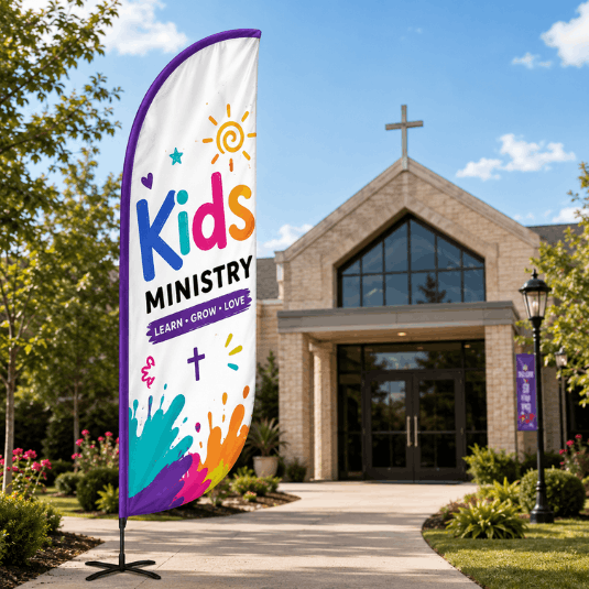 Kids Ministry Flags