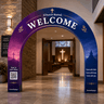 3D Triangular Prism Entrance Arch Display