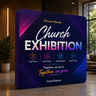 3D Wall Box Fabric Exhibition Display