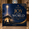 Christmas Backdrop – Model 4 – Straight Tension