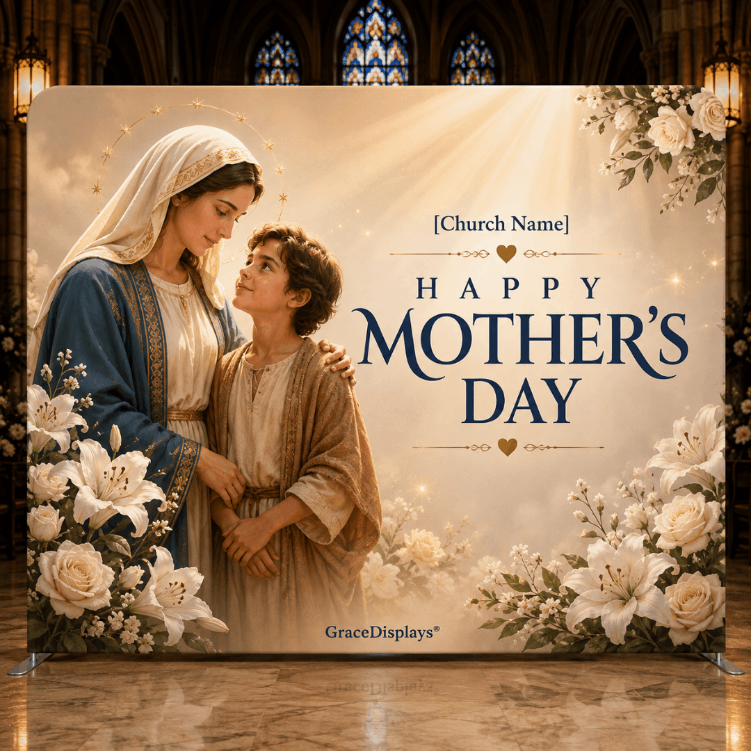 Church Mother’s Day Backdrop