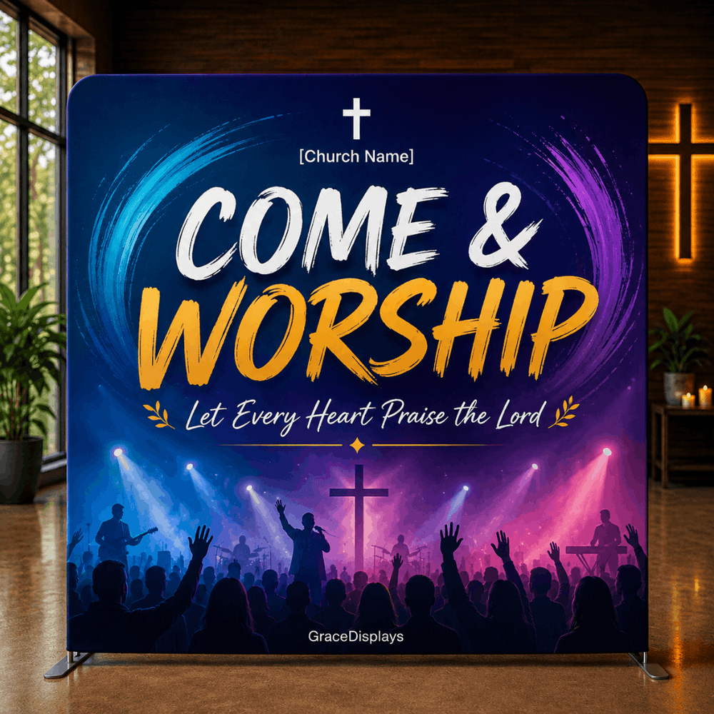 Fabric Backdrop Banner