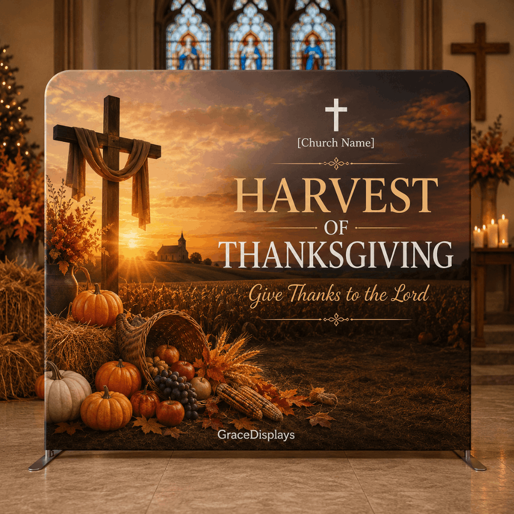 Fall Festival Backdrop