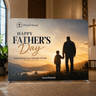 Fathers Day Fabric Backdrop