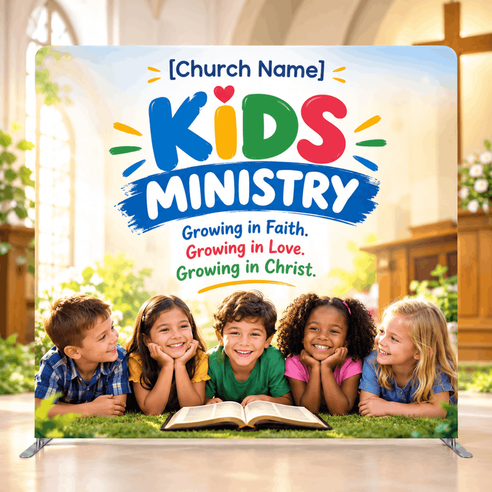 Kids Church Backdrop