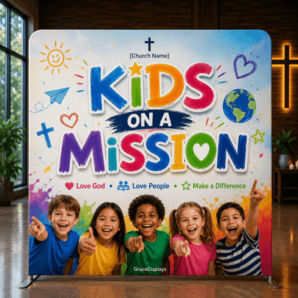 Children Ministry Backdrop