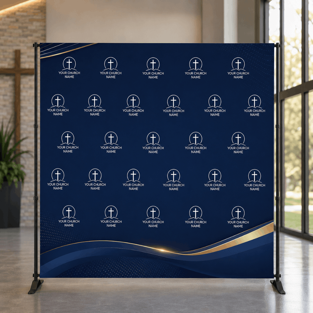 Step and Repeat Event Media Wall Backdrop