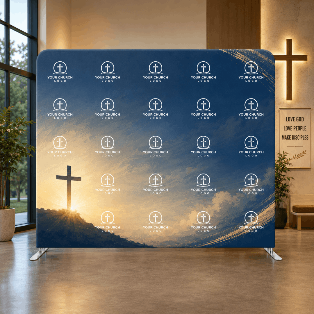 Tension Fabric Step and Repeat Display Wall