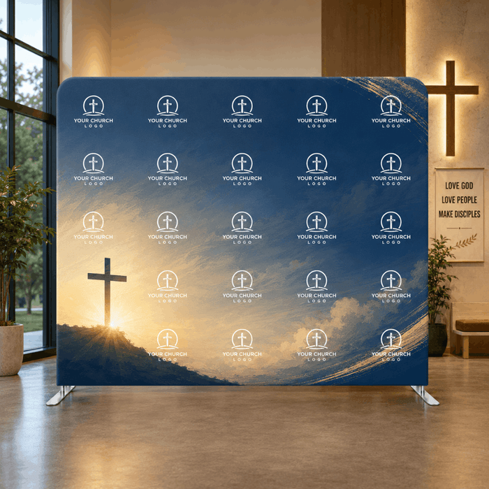 Tension Fabric Step and Repeat Display Wall