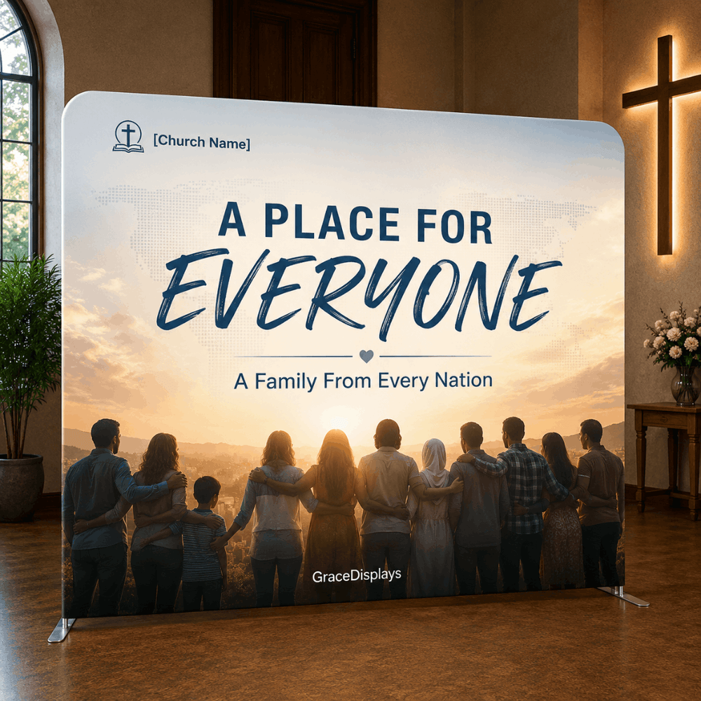 Church Welcome Display