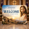 Church Welcome Backdrop