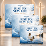 Baptism Sunday Backdrop – Model 4 – Straight Tension