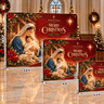 Christmas Backdrop – Model 5 – Straight Tension