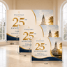 Church Anniversary Backdrop – Model 2 – Straight Tension