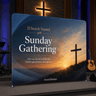 Church Backdrop – Straight Tension Fabric