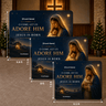 Church Christmas Backdrop – Straight Tension