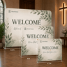 Welcome Backdrop – Model 3 – Straight Tension