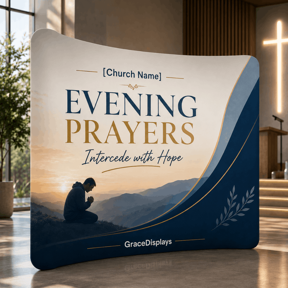 Church Backdrop – Curved Media Wall