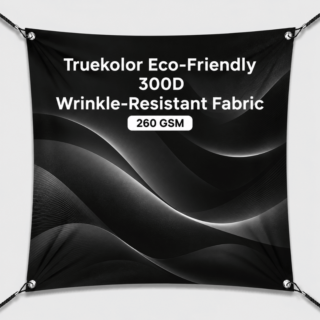 Polyester Fabric Banner – TrueKolor Eco-Friendly Wrinkle Free