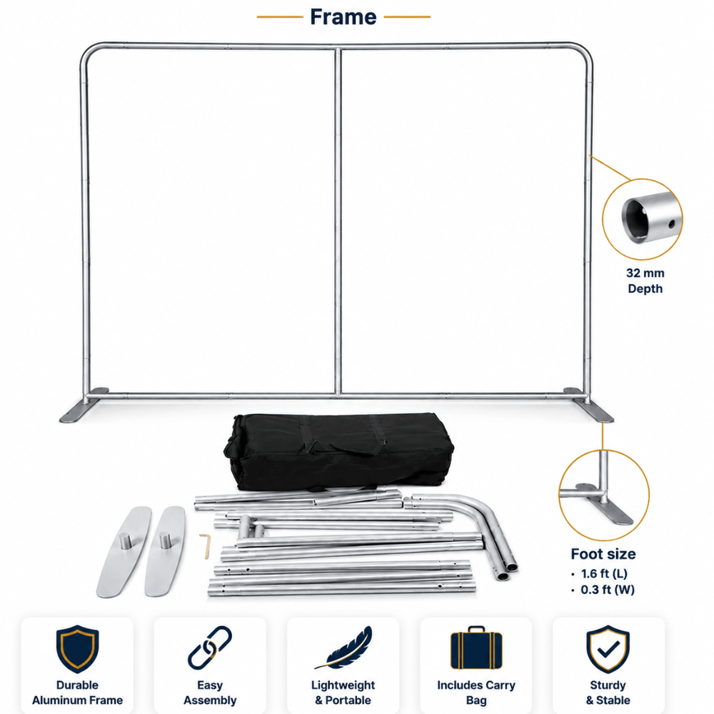 Easter Backdrop – Model 3 – Straight Tension