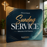 Church Backdrop – Curved Media Wall