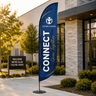 Connect Feather Flag