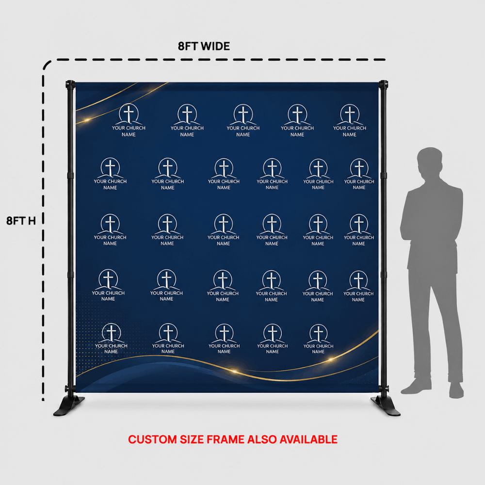 Step and Repeat Event Media Wall Backdrop