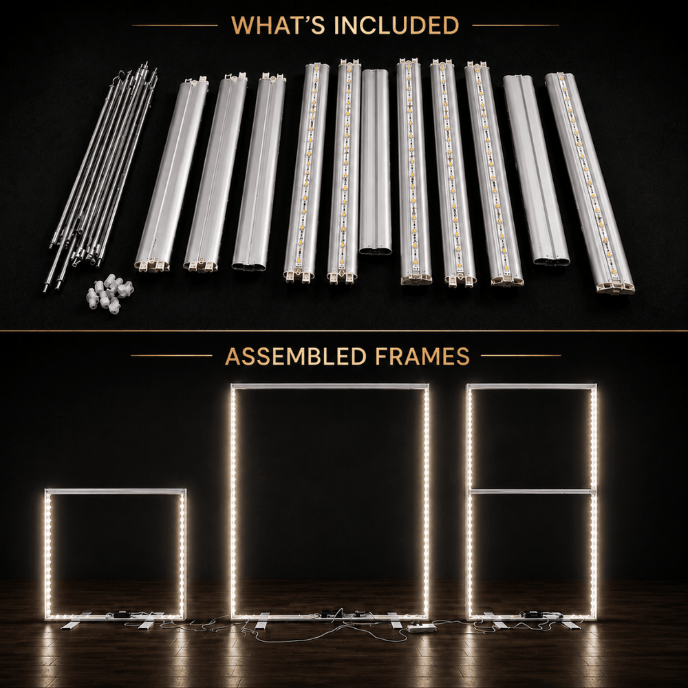 Backlit SEG Fabric Display Frame – 3.15 Inch Depth