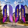 Church Feather Flag