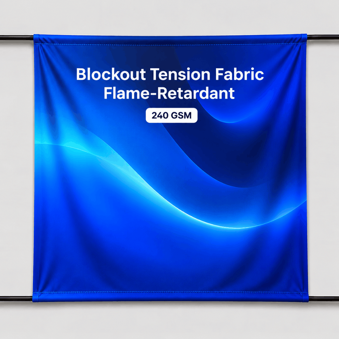 Blockout Fabric Banner Printing – Flame Retardant