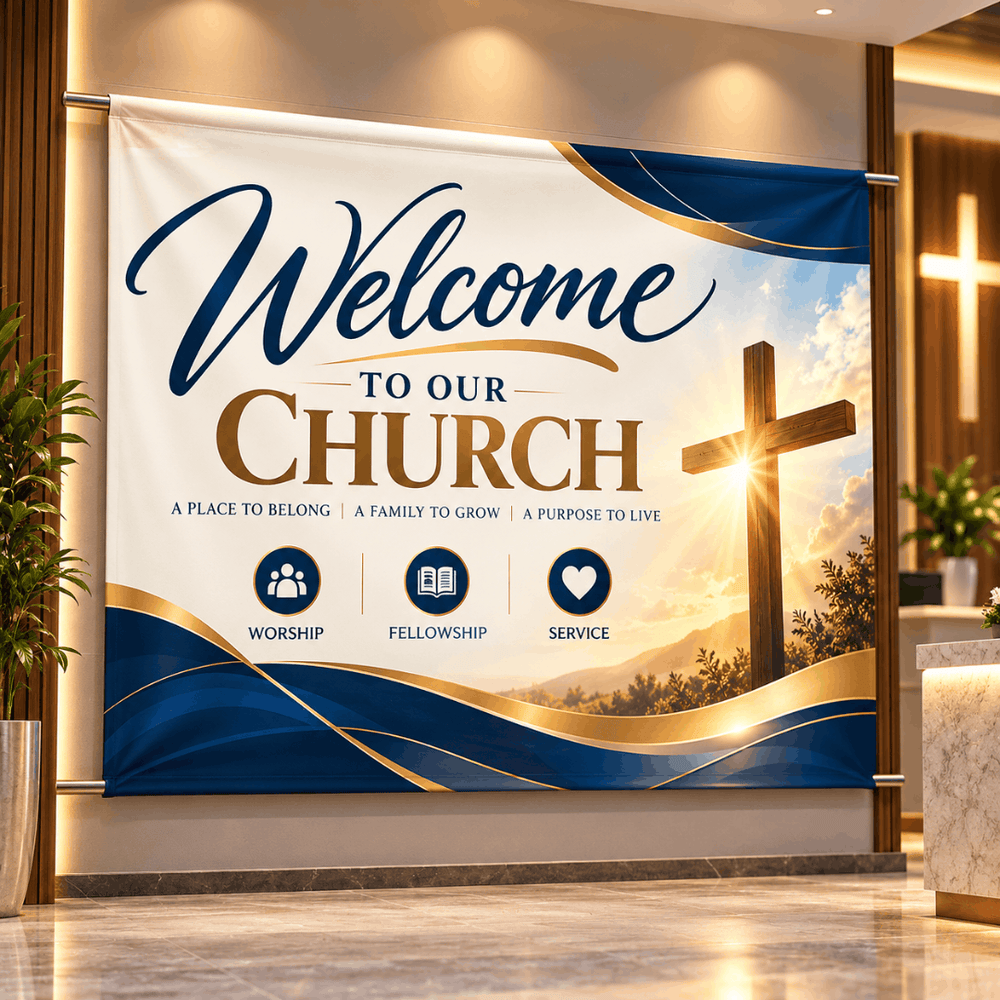 Polyester Fabric Banner – TrueKolor Eco-Friendly Wrinkle Free