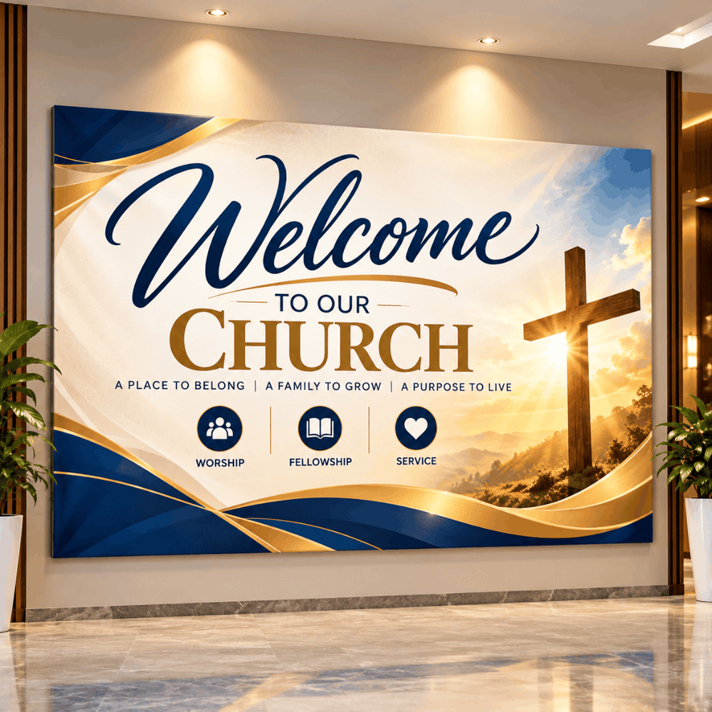 Polyester Fabric Banner – TrueKolor Eco-Friendly Wrinkle Free