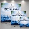 Fabric Backdrop Baptism – Model 1