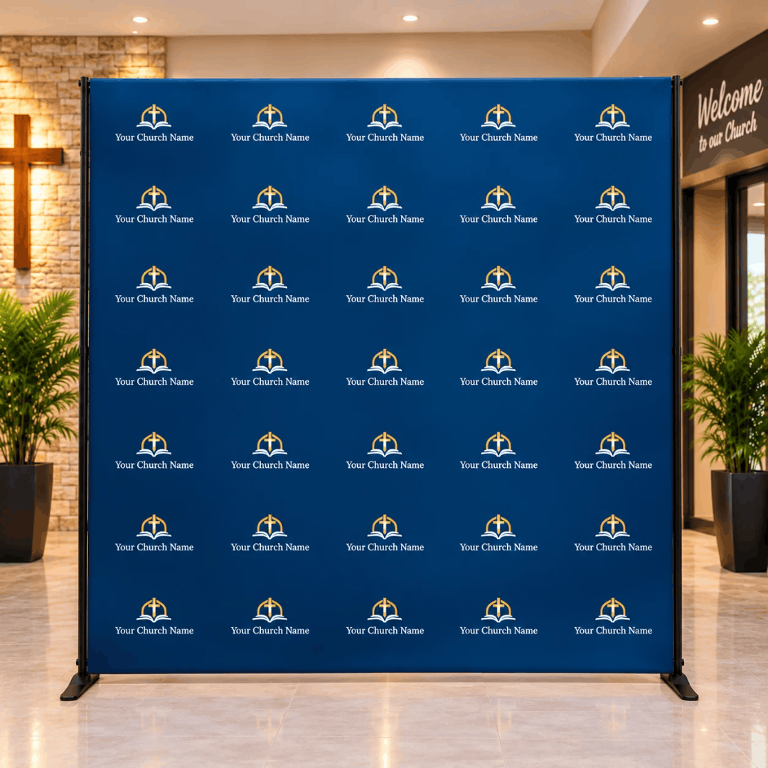 Step and Repeat Event Media Wall Backdrop